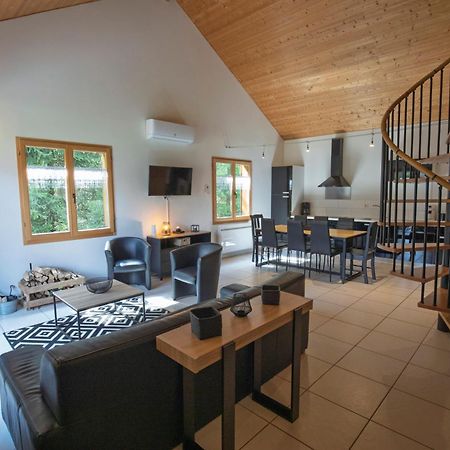 Chalet De Charme Le Contemporain Ney Buitenkant foto
