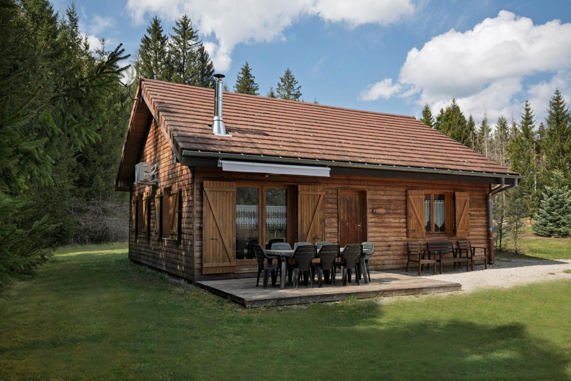 Chalet De Charme Le Contemporain Ney Buitenkant foto