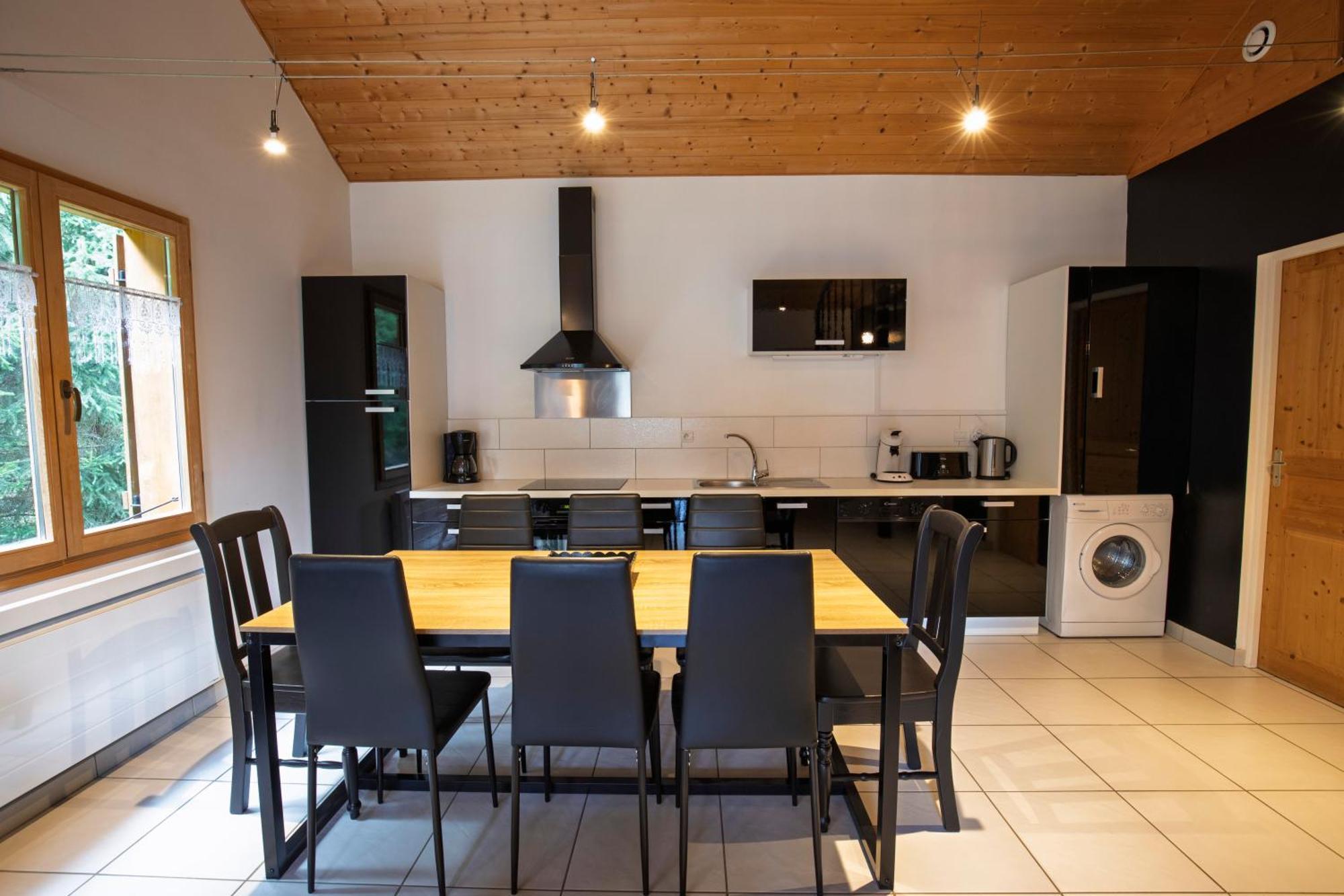 Chalet De Charme Le Contemporain Ney Buitenkant foto